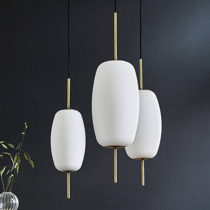 FRANDSEN Silk Glas-Hängeleuchte, Ø 20 cm FRANDSEN Silk Glas-Hängeleuchte, Ø 20 cm von Frandsen