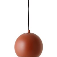 Frandsen - Ball Pendelleuchte, Ø 18 cm, terrakotta rot matt von Frandsen