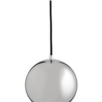 Frandsen - Ball Pendelleuchte Ø 18 cm, Chrom / weiß von Frandsen