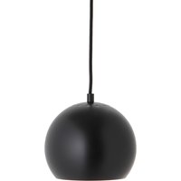 Frandsen - Ball Pendelleuchte Ø 18 cm, schwarz matt / weiß von Frandsen