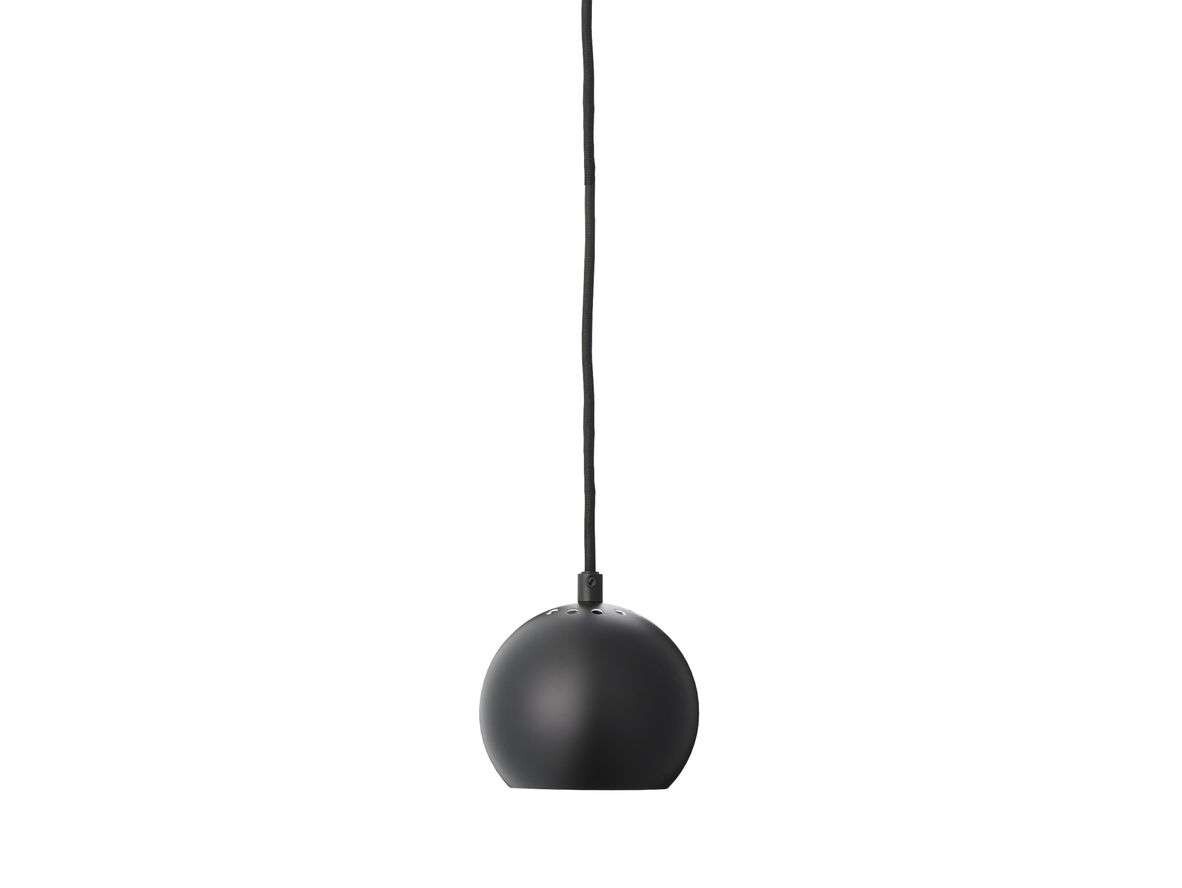 Frandsen - Ball Pendelleuchte Ø12 Matt Black Frandsen von Frandsen