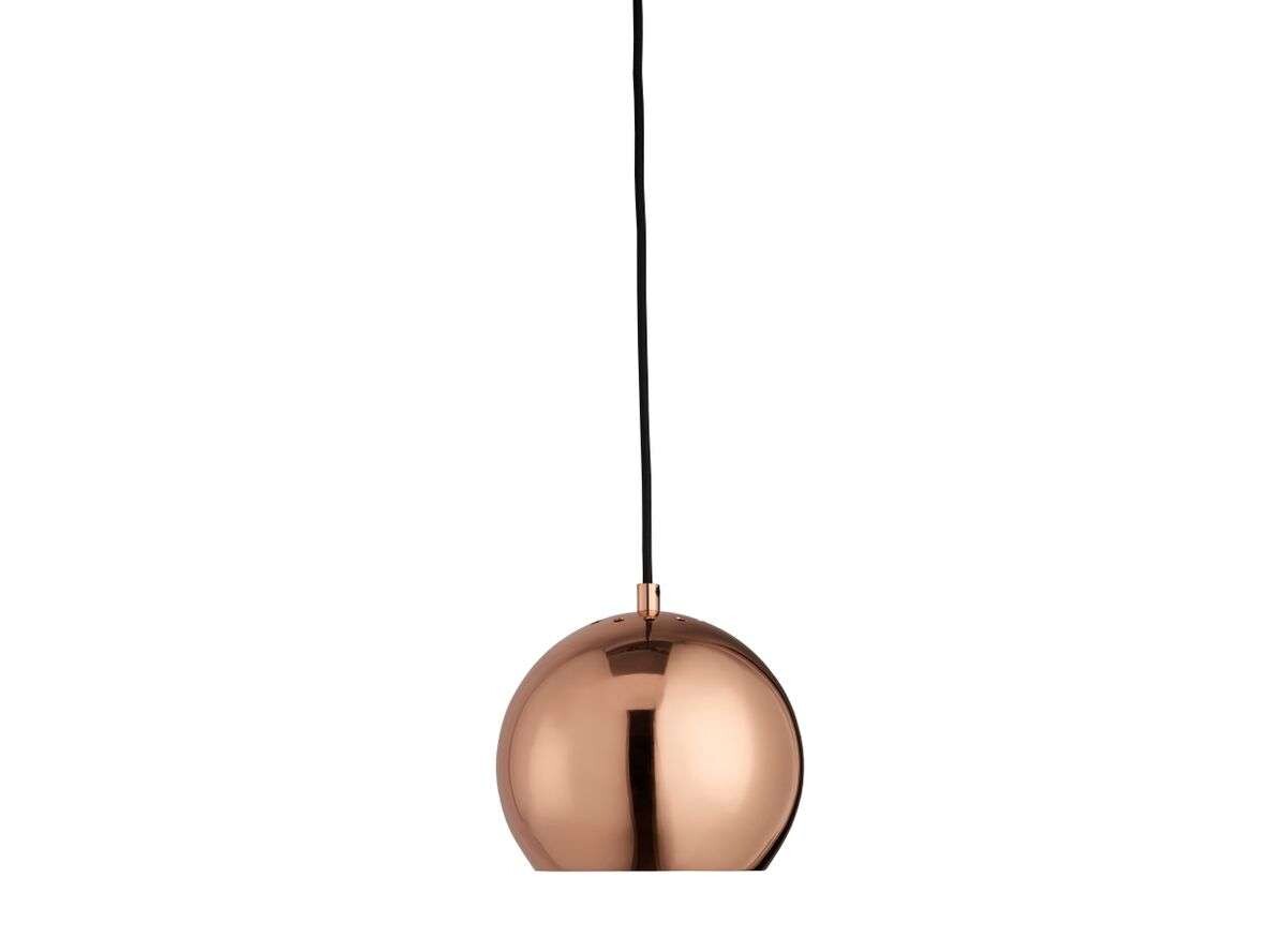 Frandsen - Ball Pendelleuchte Ø18 Solid Glossy Copper Frandsen von Frandsen