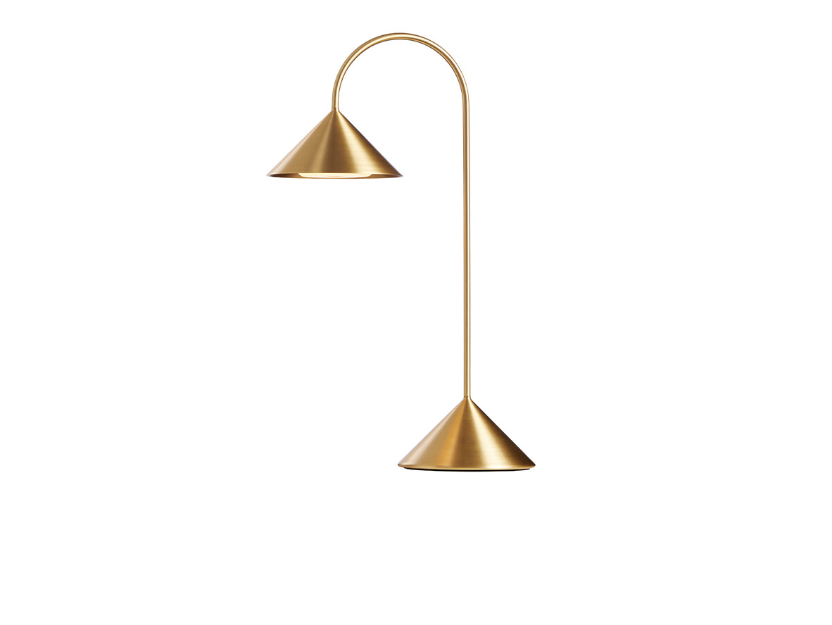 Frandsen - Grasp Portable Tischleuchte H47 Solid Brass von Frandsen