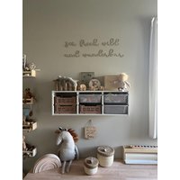 Sei Frech, Wild Und Wunderbar Schriftzug ෆ - Wandspruch Kind L Wanddeko Kinderzimmer Holzschriftzug Babyzimmer von FranitasticHandmade