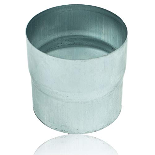 Zink Ablaufrohrverbinder 76 mm für Fallrohre mit gleichem Durchmesser, Titanzink Ablaufrohr Fallrohrverbinder DN 76 Zink Ablaufrohrverbinder 76 mm für Fallrohre mit gleichem Durchmesser, Titanzink Ablaufrohr Fallrohrverbinder DN 76 von Frank Bauelemente
