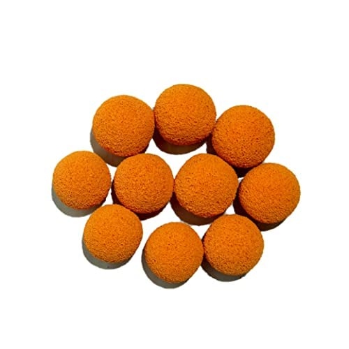 10 Stück Schwammkugeln Reinigunsball Schwammgummikugeln Putzschlauch Reinigung Schlauchreinigung für Putzmaschine PFT G4 Ersatzteile (25mm) von Frank Eiselt