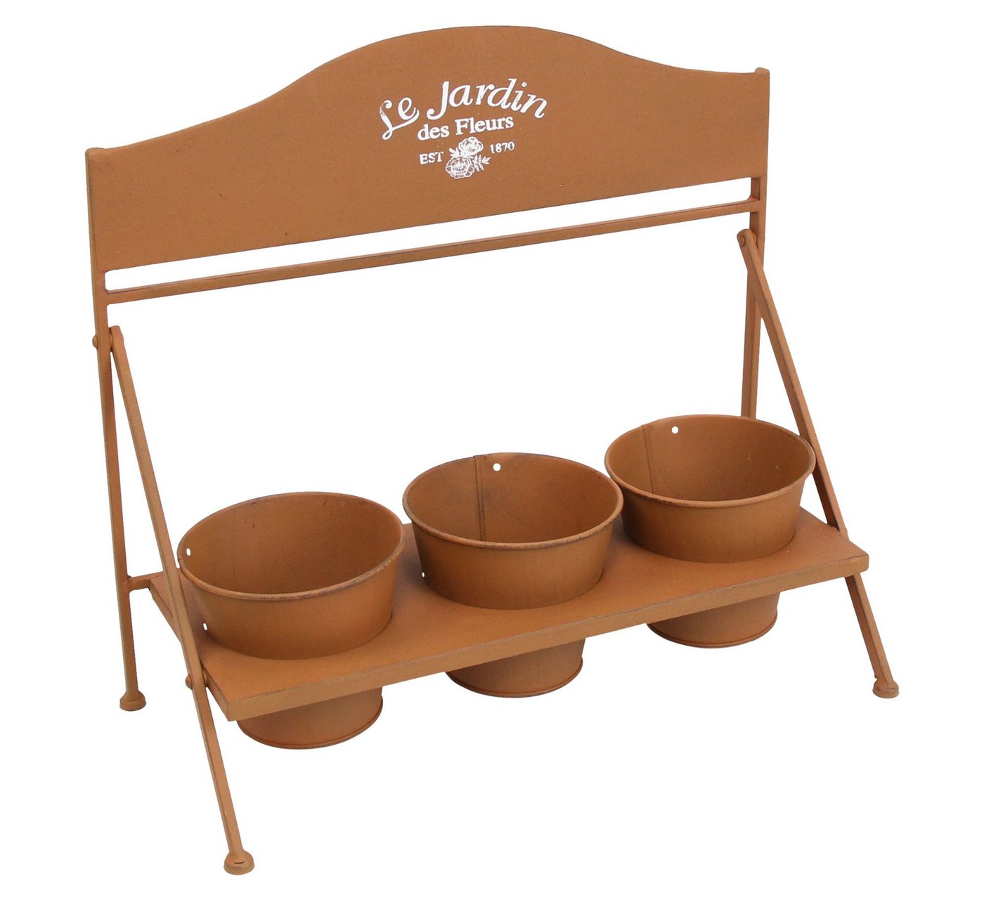 Frank Flechtwaren Balkonkasten, Blumentöpfe Fleurs 4tlg. von Frank Flechtwaren