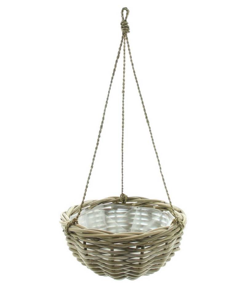 Frank Flechtwaren Blumentopf, Pflanzampel "Koboo Grey" Frank Flechtwaren Blumentopf, Pflanzampel "Koboo Grey" von Frank Flechtwaren