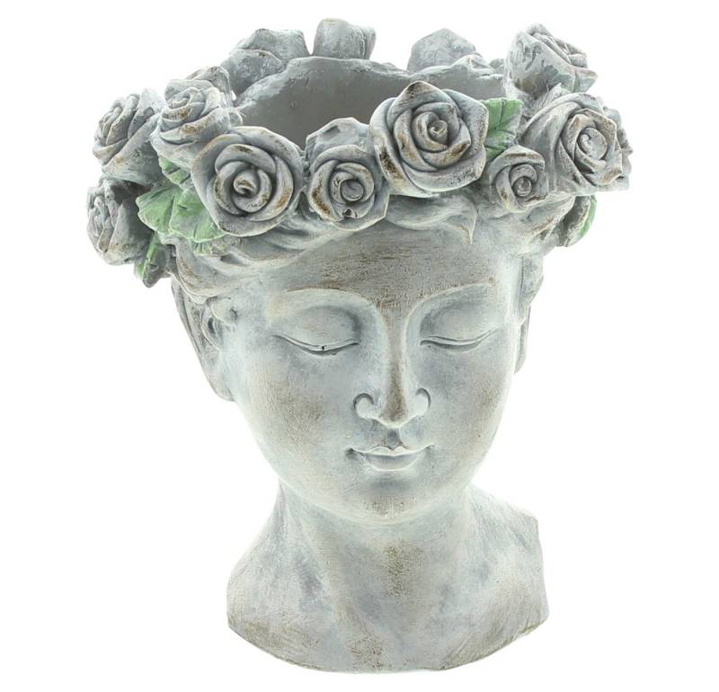 Frank Flechtwaren Blumentopf, Pflanzer "Rosenmädchen" von Frank Flechtwaren