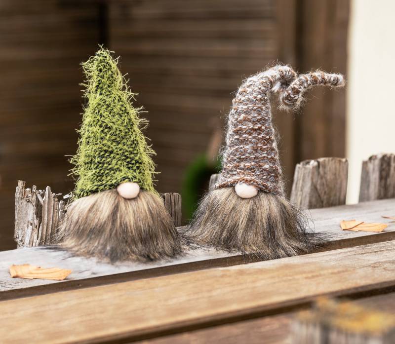 Frank Flechtwaren Dekofigur, Wichtel Zottel 2er Set Frank Flechtwaren Dekofigur, Wichtel Zottel 2er Set von Frank Flechtwaren