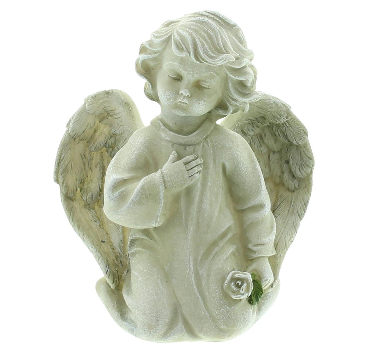 Frank Flechtwaren Dekofigur Dekofigur Engel Trauer Polyresin 17cm – Grabschmuck Frank Flechtwaren Dekofigur Dekofigur Engel Trauer Polyresin 17cm – Grabschmuck von Frank Flechtwaren