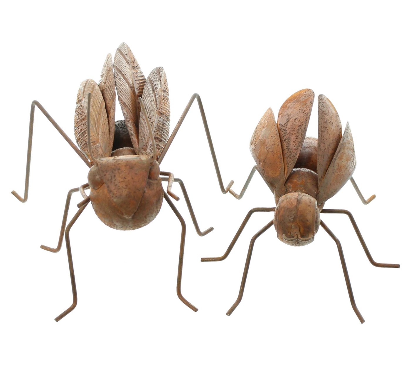 Frank Flechtwaren Dekofigur Gartenfigur "Insekten", 2er Set von Frank Flechtwaren