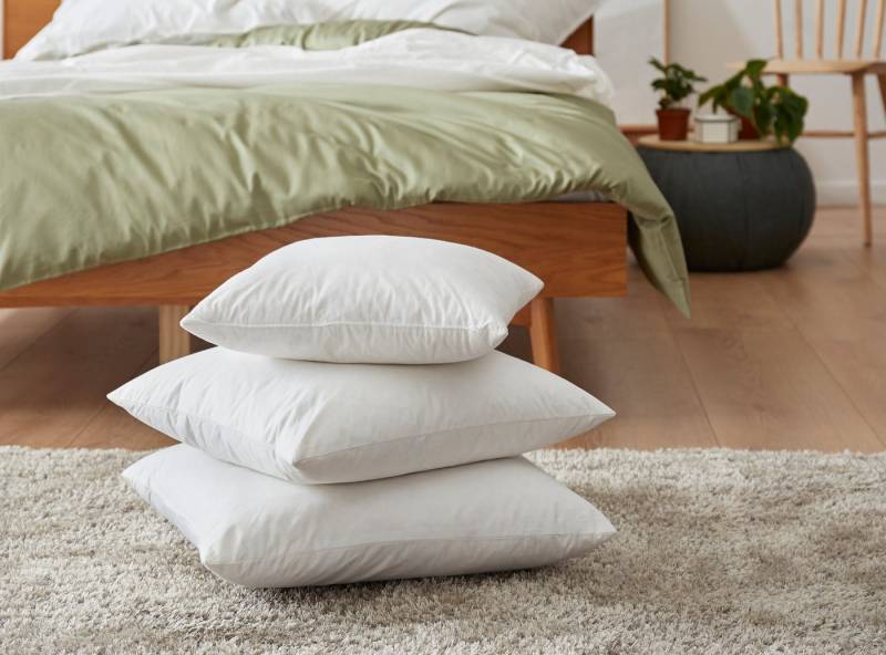 Frank Flechtwaren Dekokissen, Innenkissen mit Federfüllung 40 x 40 cm von Frank Flechtwaren