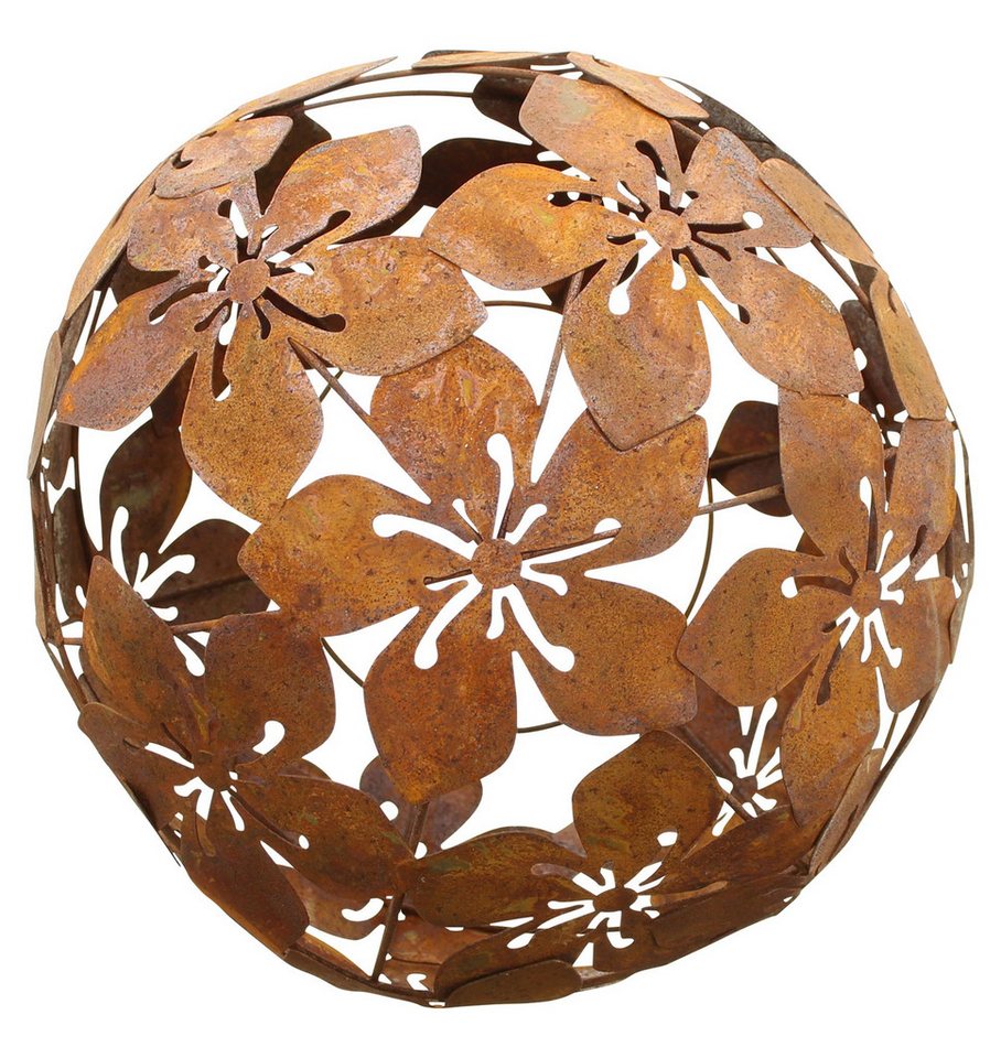 Frank Flechtwaren Dekoobjekt, Kugel Blumen von Frank Flechtwaren