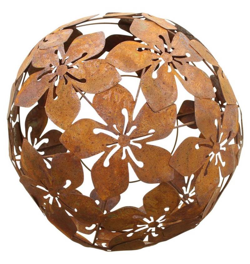 Frank Flechtwaren Dekoobjekt, Kugel Blumen von Frank Flechtwaren