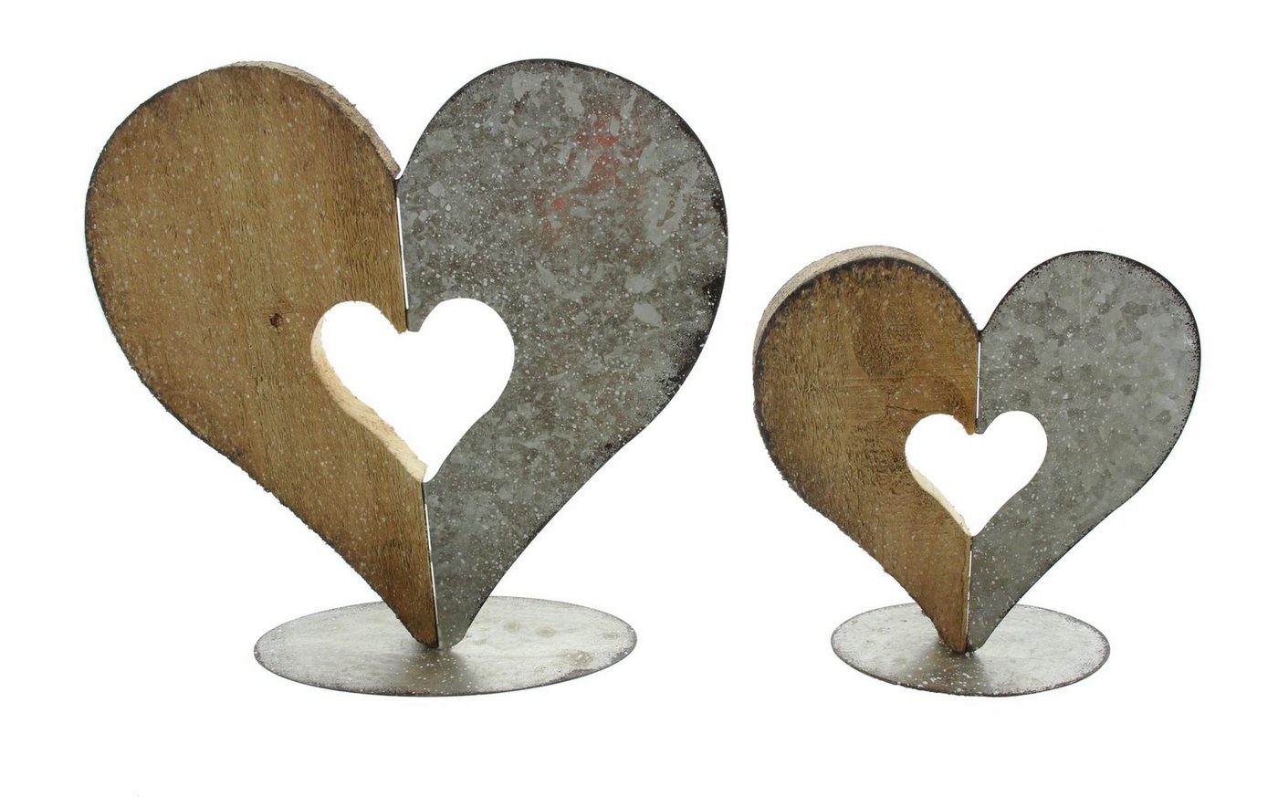 Frank Flechtwaren Dekoobjekt 2x Herzdeko Materialmix Holz & Metall Shabby Look – Dekoherz Frank Flechtwaren Dekoobjekt 2x Herzdeko Materialmix Holz & Metall Shabby Look – Dekoherz von Frank Flechtwaren