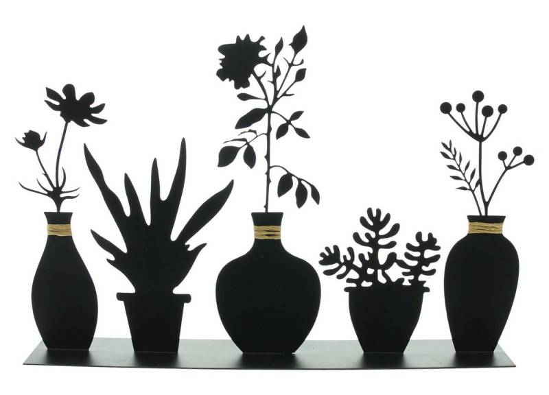 Frank Flechtwaren Dekovase, Dekoboard "Vasen" von Frank Flechtwaren