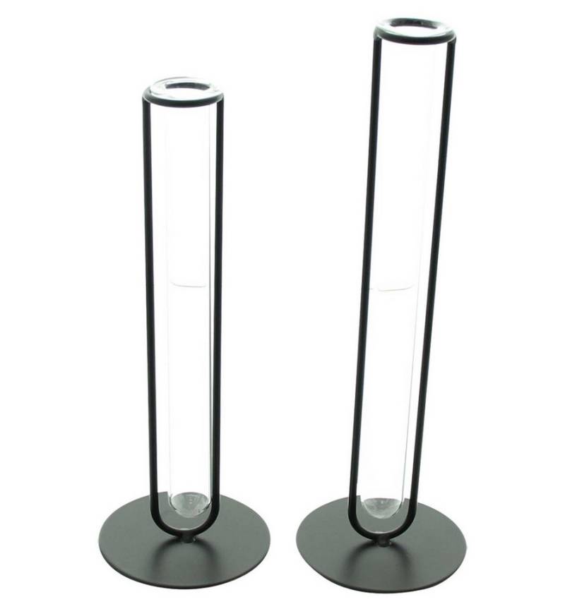 Frank Flechtwaren Dekovase, Vase "Modern Living", 2er Set von Frank Flechtwaren