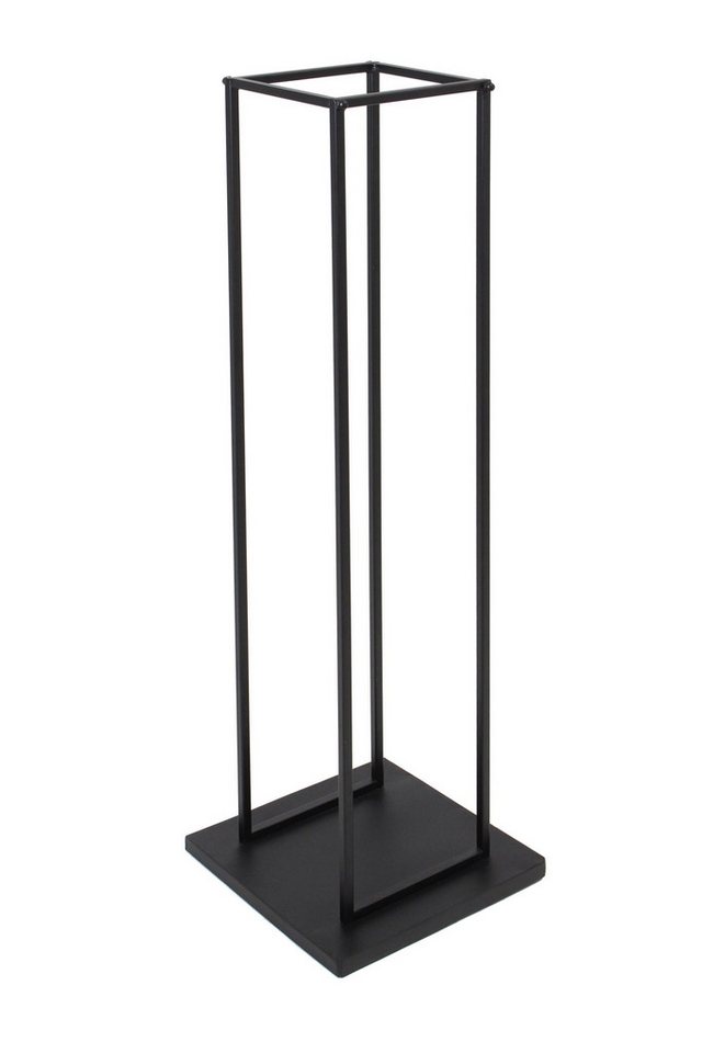 Frank Flechtwaren Kaminholzregal Kaminholz Ständer Modern Metall schwarz von Frank Flechtwaren