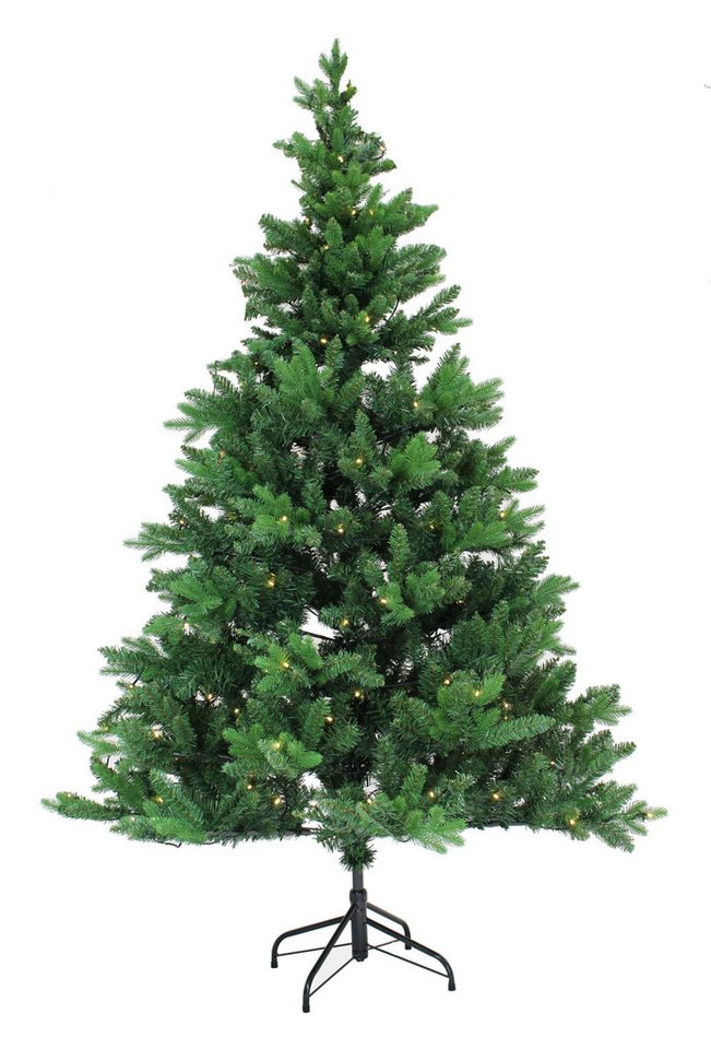 Frank Flechtwaren Künstlicher Weihnachtsbaum Tannenbaum mit Lichterkette von Frank Flechtwaren