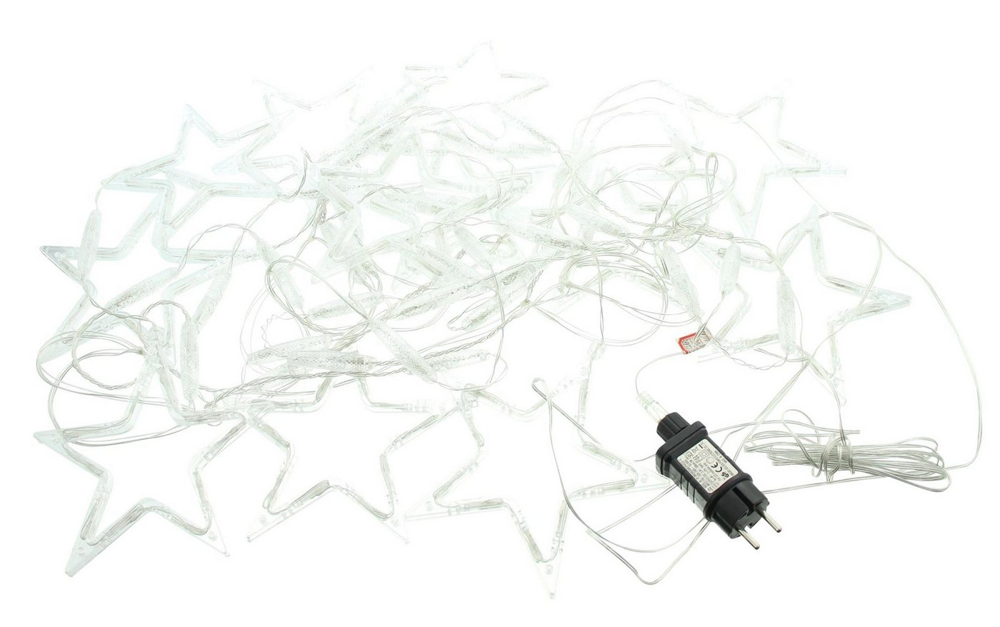 Frank Flechtwaren LED-Lichtervorhang LED-Lichtervorhang "Sterne" von Frank Flechtwaren