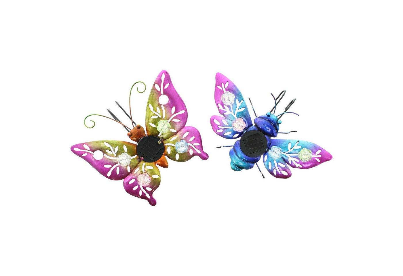 Frank Flechtwaren LED Solarleuchte Solar-Deko "Butterfly & Beetle", 2er Set Frank Flechtwaren LED Solarleuchte Solar-Deko "Butterfly & Beetle", 2er Set von Frank Flechtwaren