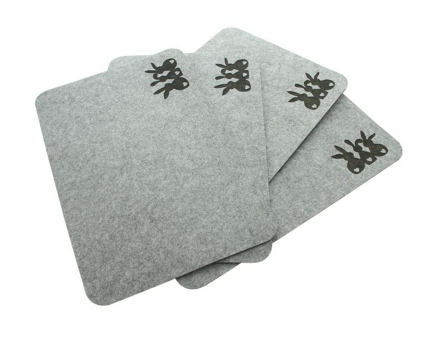 Frank Flechtwaren Platzset, Platzmatte Hasentrio 4er Set Frank Flechtwaren Platzset, Platzmatte Hasentrio 4er Set von Frank Flechtwaren