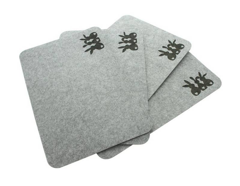 Frank Flechtwaren Platzset, Platzmatte Hasentrio 4er Set Frank Flechtwaren Platzset, Platzmatte Hasentrio 4er Set von Frank Flechtwaren