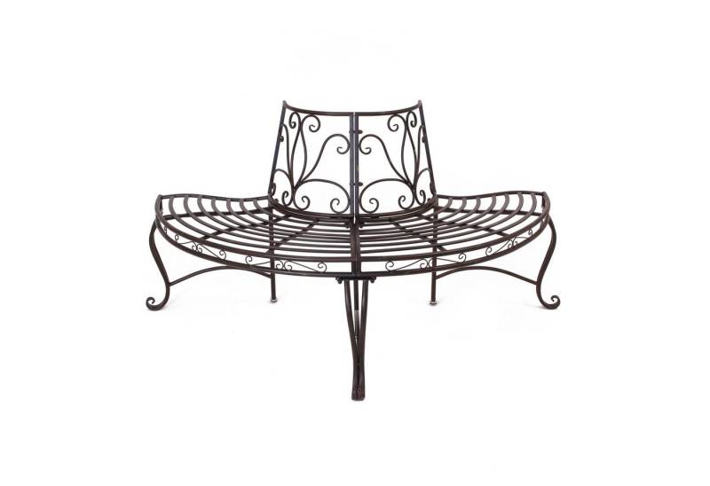 Frank Flechtwaren Sitzbank, Metallbank Halbkreis von Frank Flechtwaren