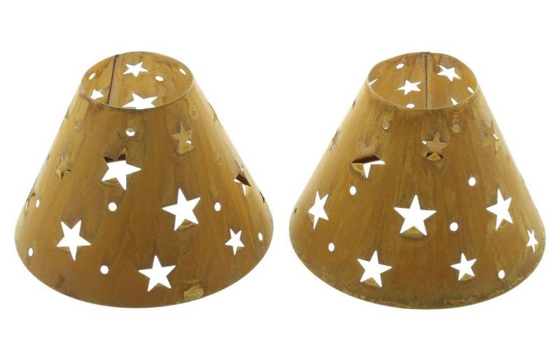Frank Flechtwaren Stumpenkerze, Kerzenschirm Sternenhimmel 2er Set Frank Flechtwaren Stumpenkerze, Kerzenschirm Sternenhimmel 2er Set von Frank Flechtwaren