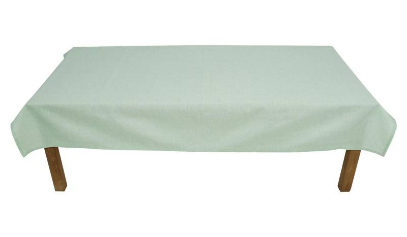 Frank Flechtwaren Tischdecke Tischdecke Mint 135x170cm – abwaschbar, wetterfest von Frank Flechtwaren