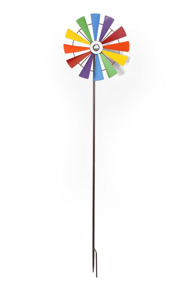 Frank Flechtwaren Wetterfahne, Windrad Regenbogen Frank Flechtwaren Wetterfahne, Windrad Regenbogen von Frank Flechtwaren