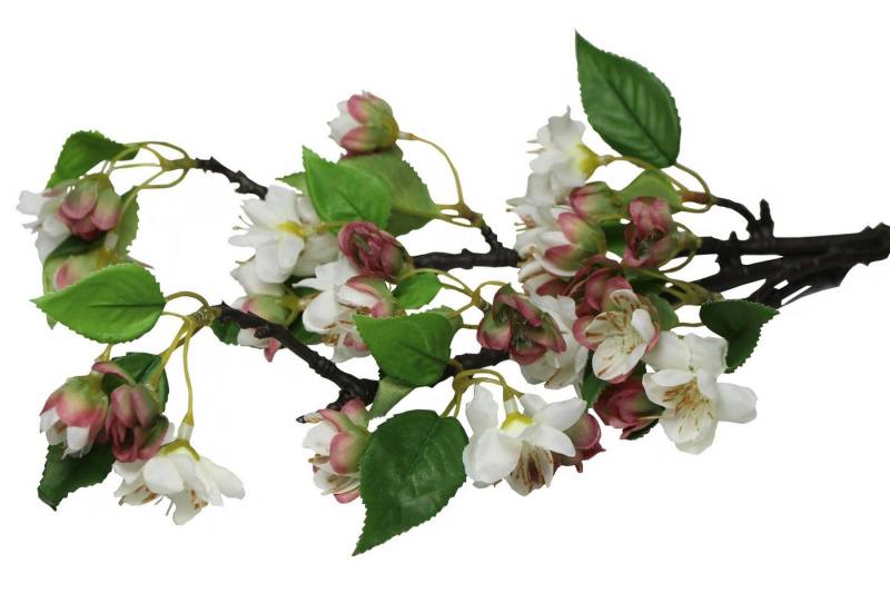 Kunstpflanze Kunstblume "Kirschzweig", 2er Set, Frank Flechtwaren von Frank Flechtwaren