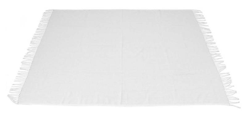 Wohndecke Kuscheldecke "Brilliant White", Frank Flechtwaren von Frank Flechtwaren