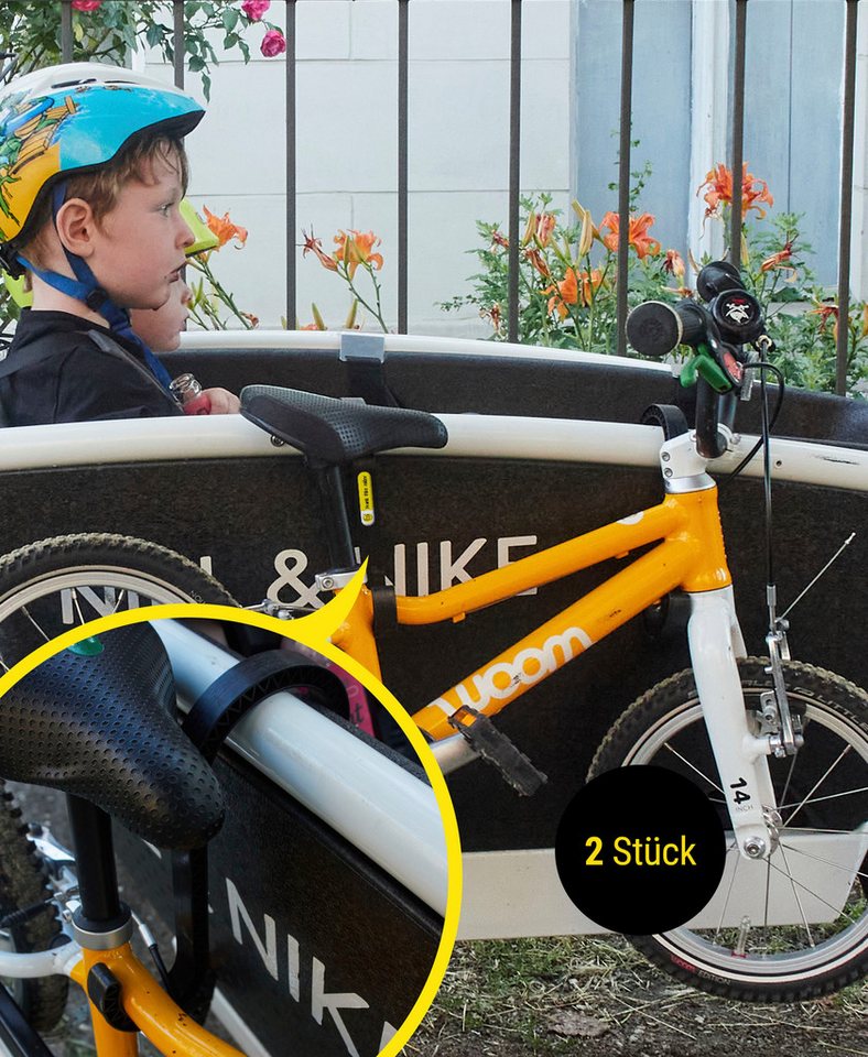 Frank Paperman Fahrradlastenanhänger Kinderfahrradhalterung Lastenrad Transporthaken Babboe Bakfiets Muli, Halterung Lastenrad Laufrad von Frank Paperman