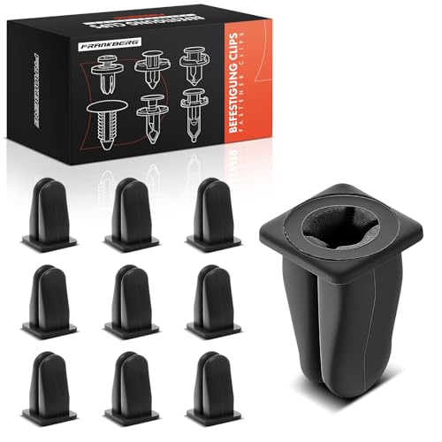 Frankberg 10x Befestigungsclips Spreiznieten Radkasten Verkleidung Kompatibel mit 1er F20 1er E81 3er Compact E46 3er Touring E91 3er Touring E46 Replace# 0009881625 von Frankberg