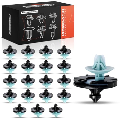 Frankberg 20x Befestigungsclips Spreiznieten Türverkleidungsklip Kompatibel mit Golf III Variant 1H5 Golf III 1H1 Jet.ta III 1K2 Ven.to 1H2 Replace# 1H0868243-20 von Frankberg