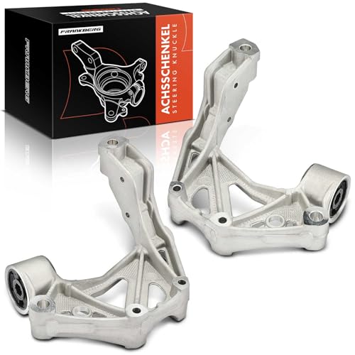 Frankberg 2x Achsschenkel Vorne Kompatibel mit Fox Schrägheck 5Z1 5Z3 5Z4 1.2L 1.4L 2005-2011 Polo 6N2 1.4L 1999-2001 Polo 9A 9N 1.2L-1.9L 2001-2009 Replace# 6Q0199294D von Frankberg