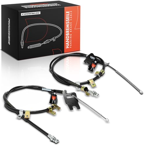Frankberg 2x Handbremsseil Handbremsseile Hinten Rechts Hinten Links Kompatibel mit Swift III EZ MZ 1.3 1.3 DDiS 1.5 2005-2025 Replace# 5440165J00 K10130 Frankberg 2x Handbremsseil Handbremsseile Hinten Rechts Hinten Links Kompatibel mit Swift III EZ MZ 1.3 1.3 DDiS 1.5 2005-2025 Replace# 5440165J00 K10130 von Frankberg