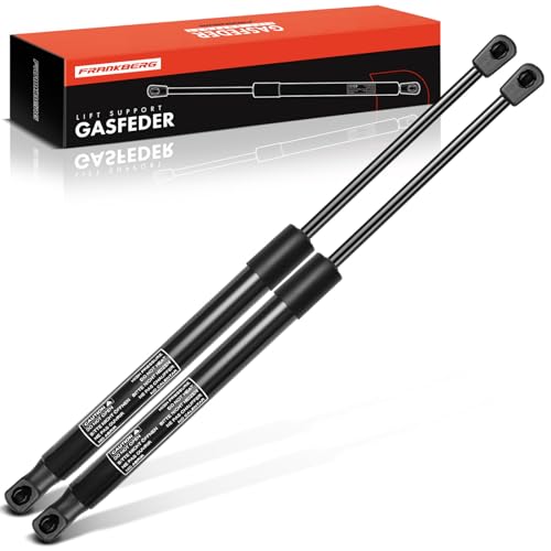 Frankberg 2x Universal Gasfeder Gasdruckdämpfer Gasdruckfeder Dämpfer 390N 375MM 145MM von Frankberg