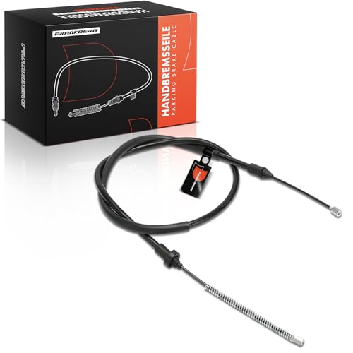 Frankberg Handbremsseil Seilzug Hinten Links Trommelbremse Kompatibel mit Clio II BB CB Clio II Kasten/Schrägheck SB0/1/2 Thalia I LB Replace# 8200087979 Frankberg Handbremsseil Seilzug Hinten Links Trommelbremse Kompatibel mit Clio II BB CB Clio II Kasten/Schrägheck SB0/1/2 Thalia I LB Replace# 8200087979 von Frankberg