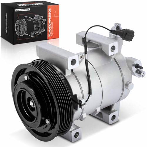 Frankberg Klimaanlagen Kompressor Klimakompressor mit Kupplung Diesel Kompatibel mit Pathfinder III R51 NP300 Navara D40 NP300 Replace# 926004X01B, inkl. Öl vorbereift Frankberg Klimaanlagen Kompressor Klimakompressor mit Kupplung Diesel Kompatibel mit Pathfinder III R51 NP300 Navara D40 NP300 Replace# 926004X01B, inkl. Öl vorbereift von Frankberg