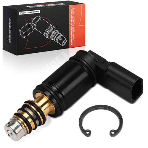 Frankberg Kompressor Klimaanlage Regelventil 2 Rillen Kompatibel mit A3 8V1 8VK Ibiza IV 6J5 6P1 Ibiza IV Sportcoupe 6J1 6P5 Replace# 5Q0816803D von Frankberg