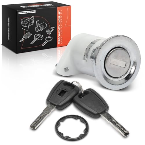 Frankberg Schließzylinder Türschloss Schlüssel Vorne Rechts Kompatibel mit Ducato 244 Jumper 244 Z Jumper 244 Boxer 244 Boxer 244 Z Replace# 9170V5 von Frankberg