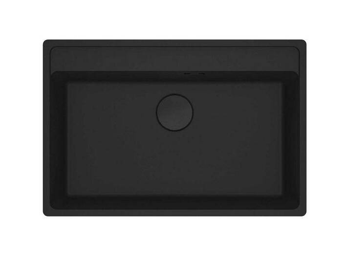FRANKE Einbauspüle Maris Einbauspüle MRG 610-72 A Black Matt Handbedienung ab 80cm von Franke