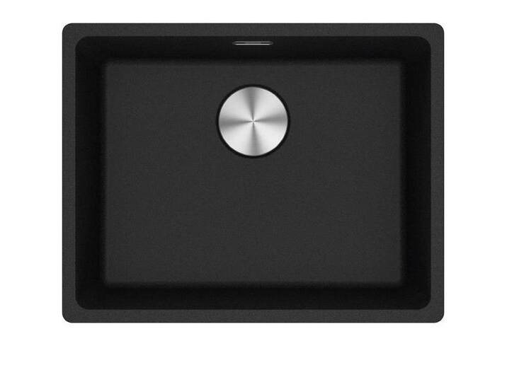 FRANKE Einbauspüle Maris Unterbau MRG 110-52 Onyx Druckknopf Edelstahl ab 60cm von Franke