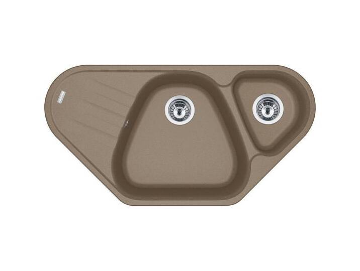 FRANKE Einbauspüle Smart Antea Einbauspüle AZG 661-96 E Cashmere Drehknopf Chrom ab 80cm von Franke