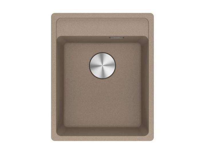 FRANKE Granitspüle Franke Maris MRG 610-37 A Fragranit Cashmere Excenterbetätigung, 0/0 cm, Excenterbetätigung, Cashmere von Franke