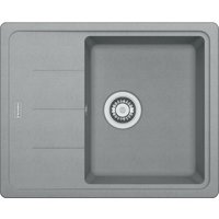 Franke - Basis - Fragranit Spülbecken bfg 611-62, 62x50 cm, steingrau 114.0285.118 von Franke