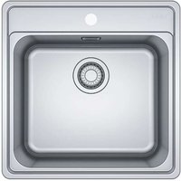 Franke - Bell - Spüle bcx 610-51, 51x51 cm, Edelstahl 101.0698.010 von Franke